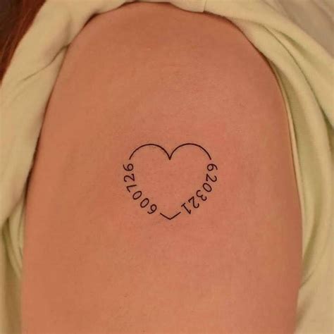 tatuajes fechas|tatuajes de corazon con fechas.